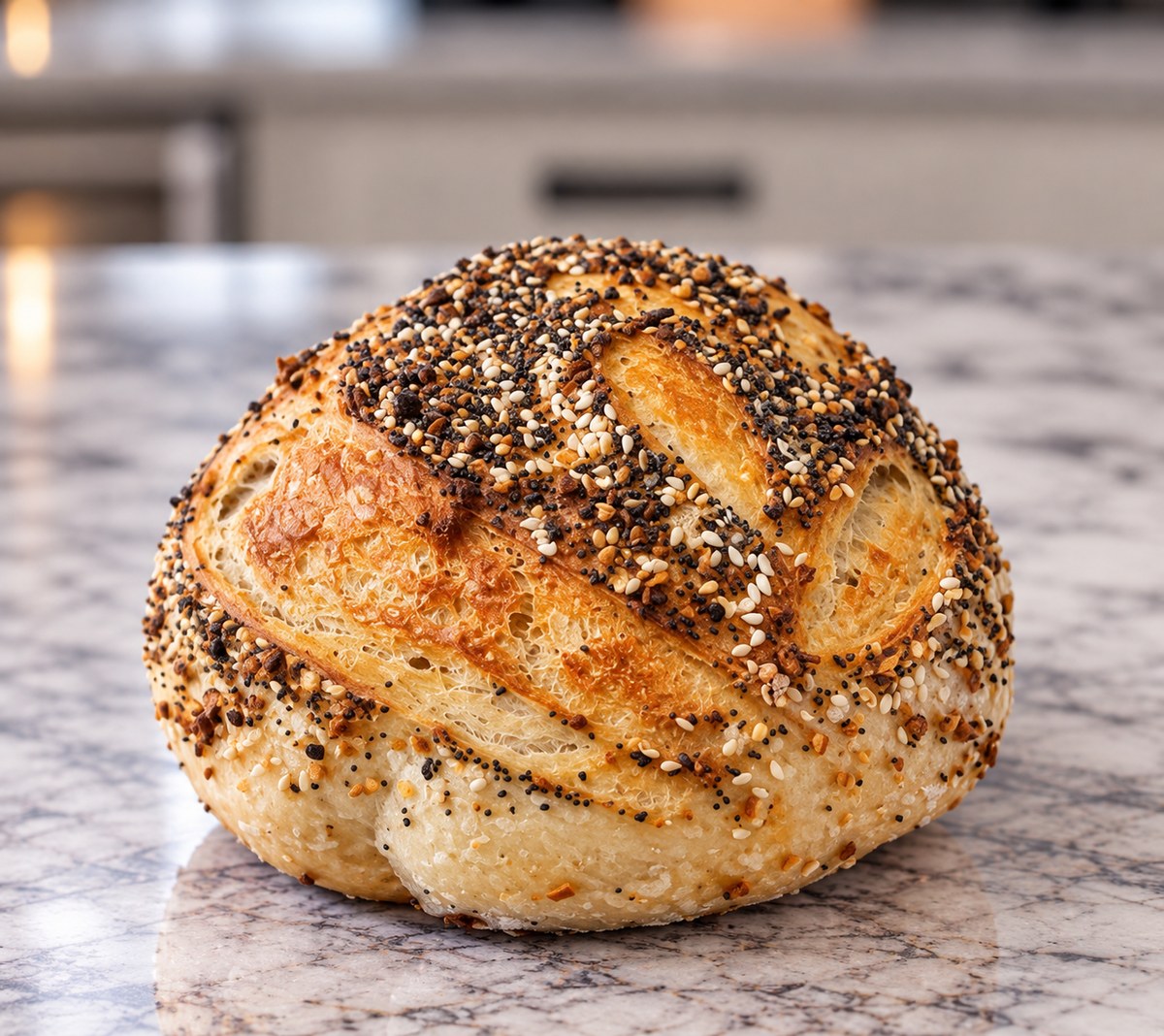 Mini Everything Bagel Sourdough